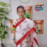 বাচ্চাদের সুতির রেডি শাড়ি