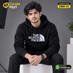 Urban Elite Premium Embroidered Hoodie – Black - Image 2